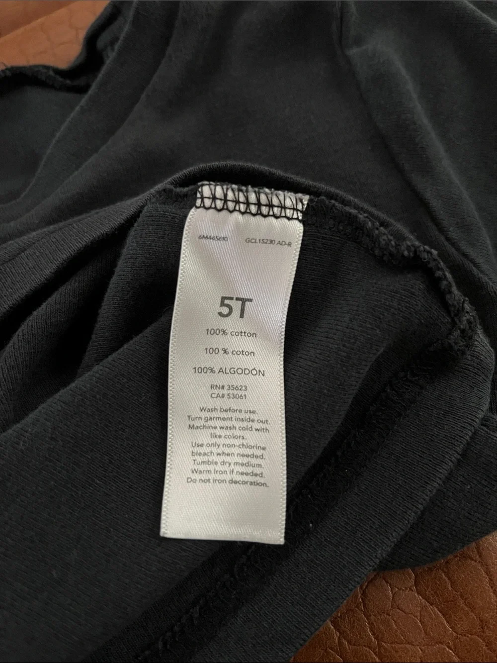 Carters black short